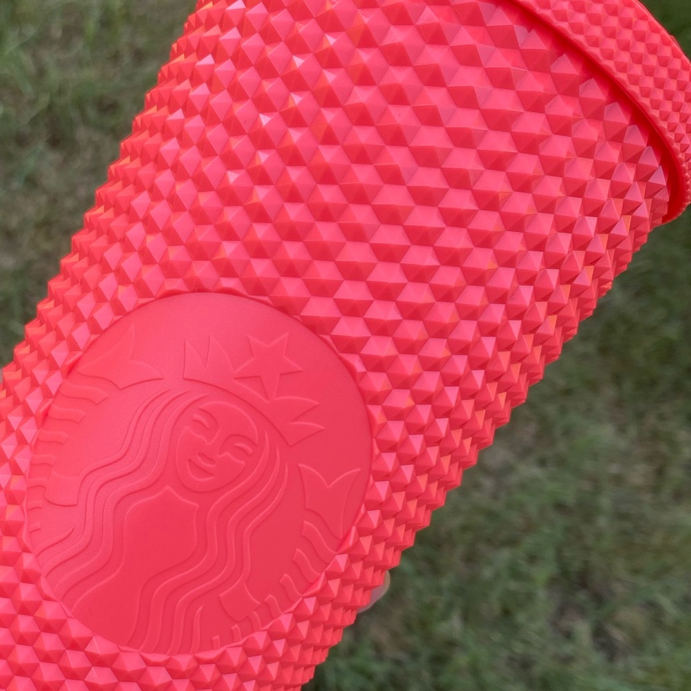 Summer collection pink studded Starbucks cup